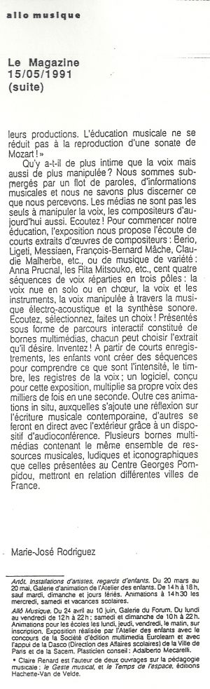 Allo Musique Claire Renard Centre Pompidou-2